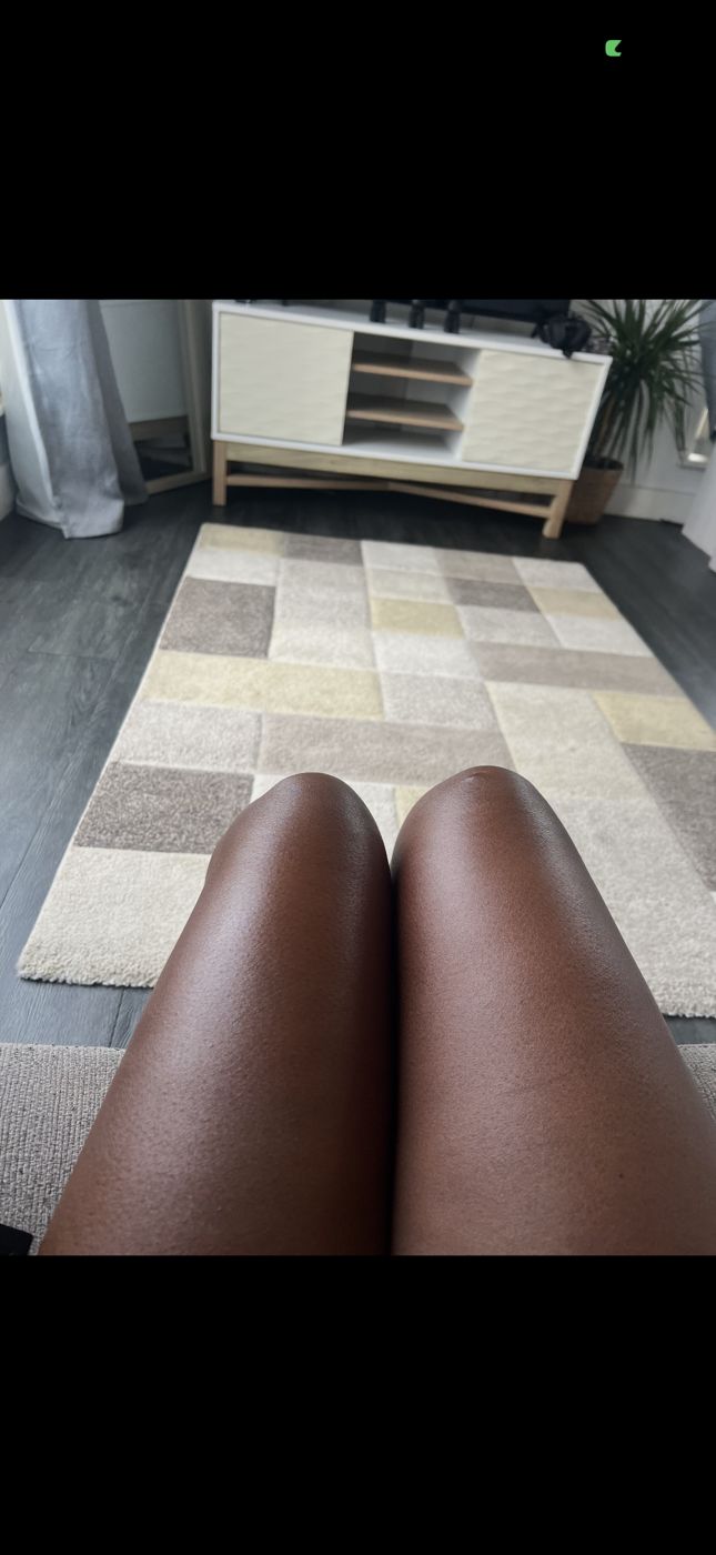 Client spray tan result